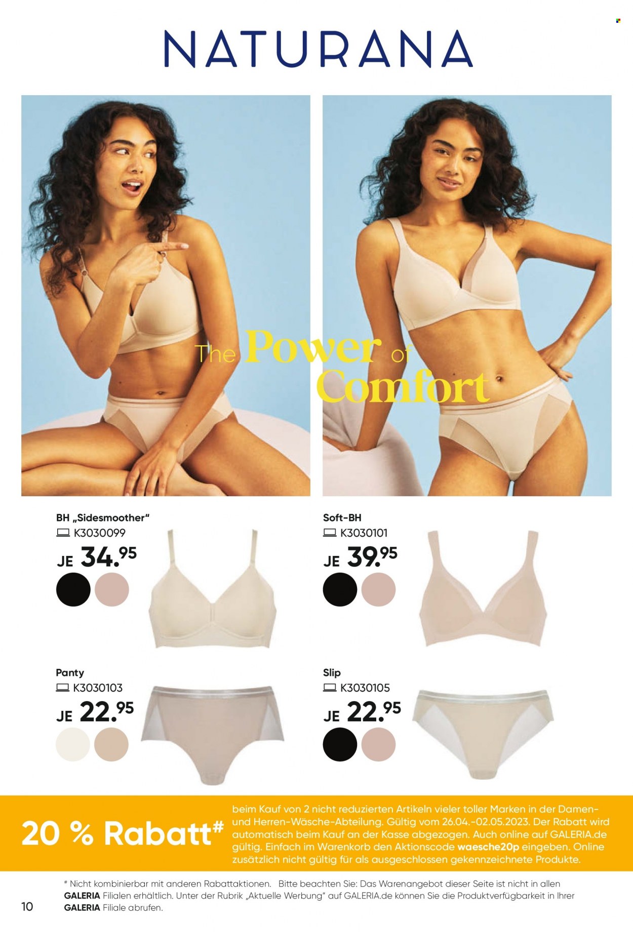 GALERIA Karstadt Kaufhof Prospekte  - 26.04.2023 - 2.05.2023. Seite 10