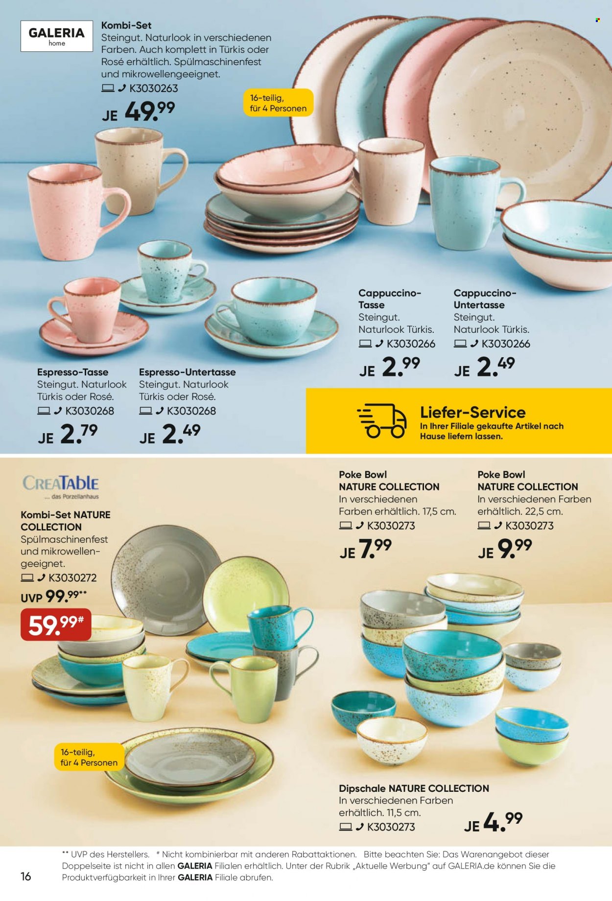 GALERIA Karstadt Kaufhof Prospekte  - 26.04.2023 - 2.05.2023. Seite 16