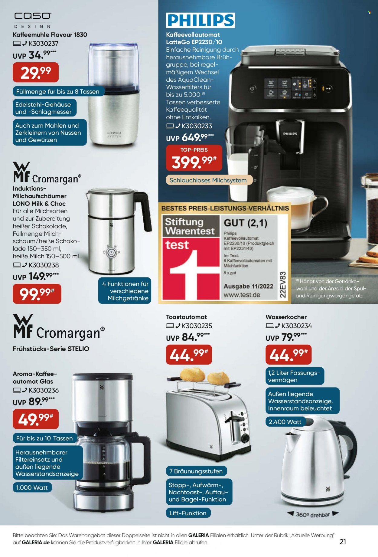 GALERIA Karstadt Kaufhof Prospekte  - 26.04.2023 - 2.05.2023. Seite 21