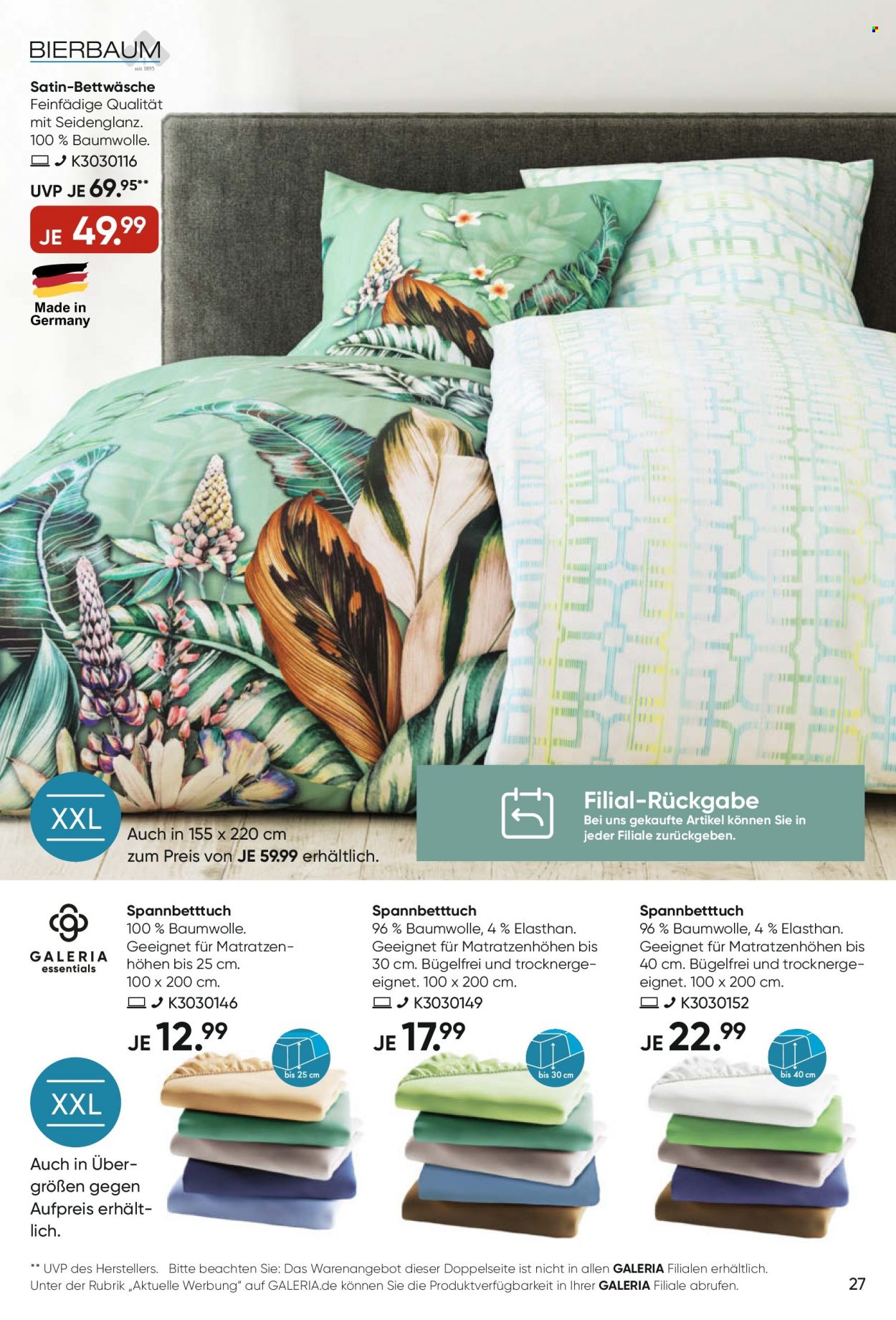 GALERIA Karstadt Kaufhof Prospekte  - 26.04.2023 - 2.05.2023. Seite 27