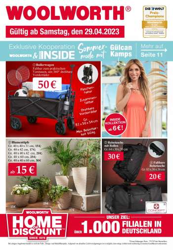 Prospekte Woolworth - 29.04.2023 - 8.05.2023.