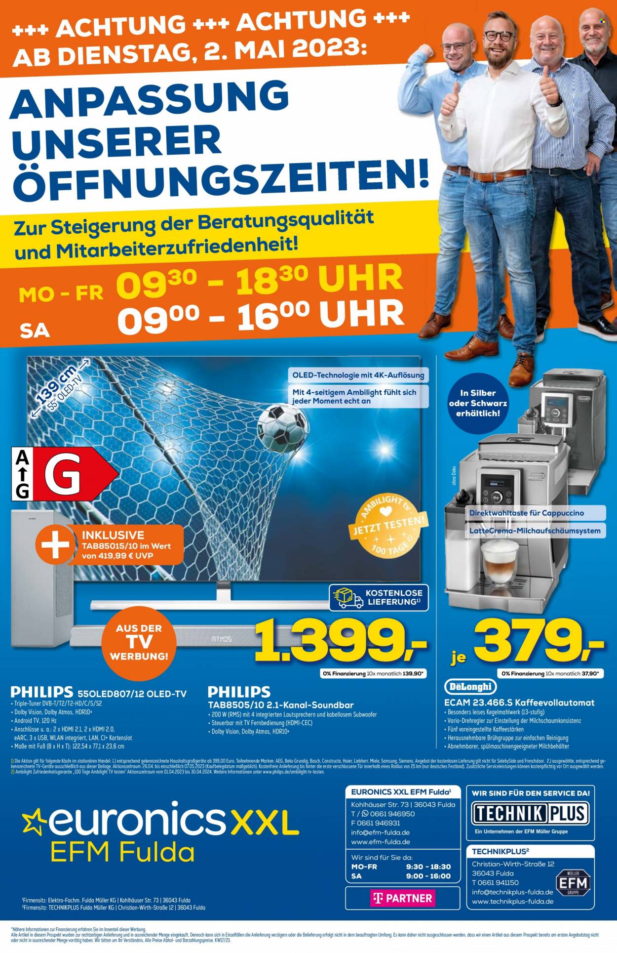 Euronics Prospekte  - 27.04.2023 - 4.05.2023. Seite 1