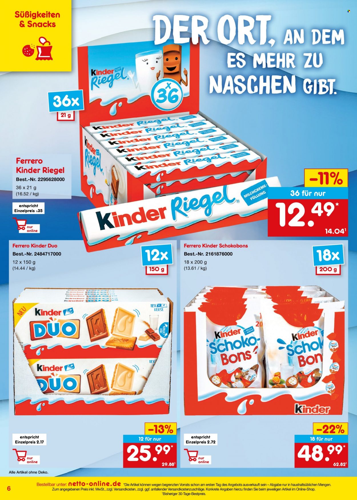 Netto Marken-Discount Prospekte  - 27.04.2023 - 31.05.2023. Seite 6