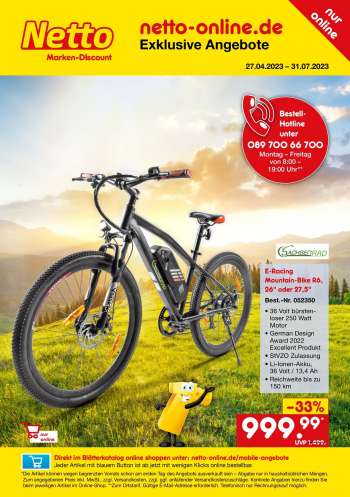Prospekte Netto Marken-Discount - 27.04.2023 - 31.07.2023.