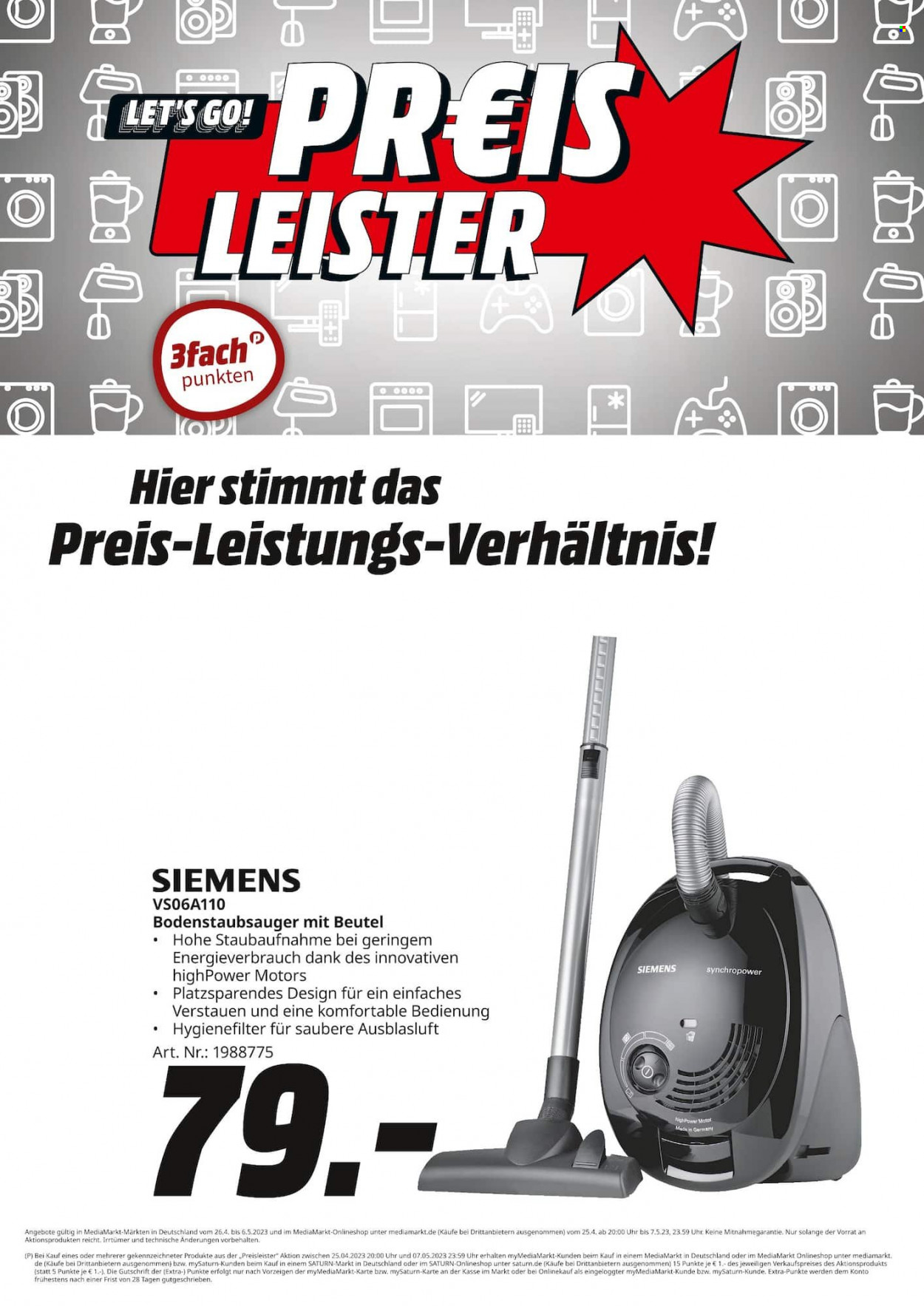 Saturn Prospekte  - 25.04.2023 - 7.05.2023. Seite 5