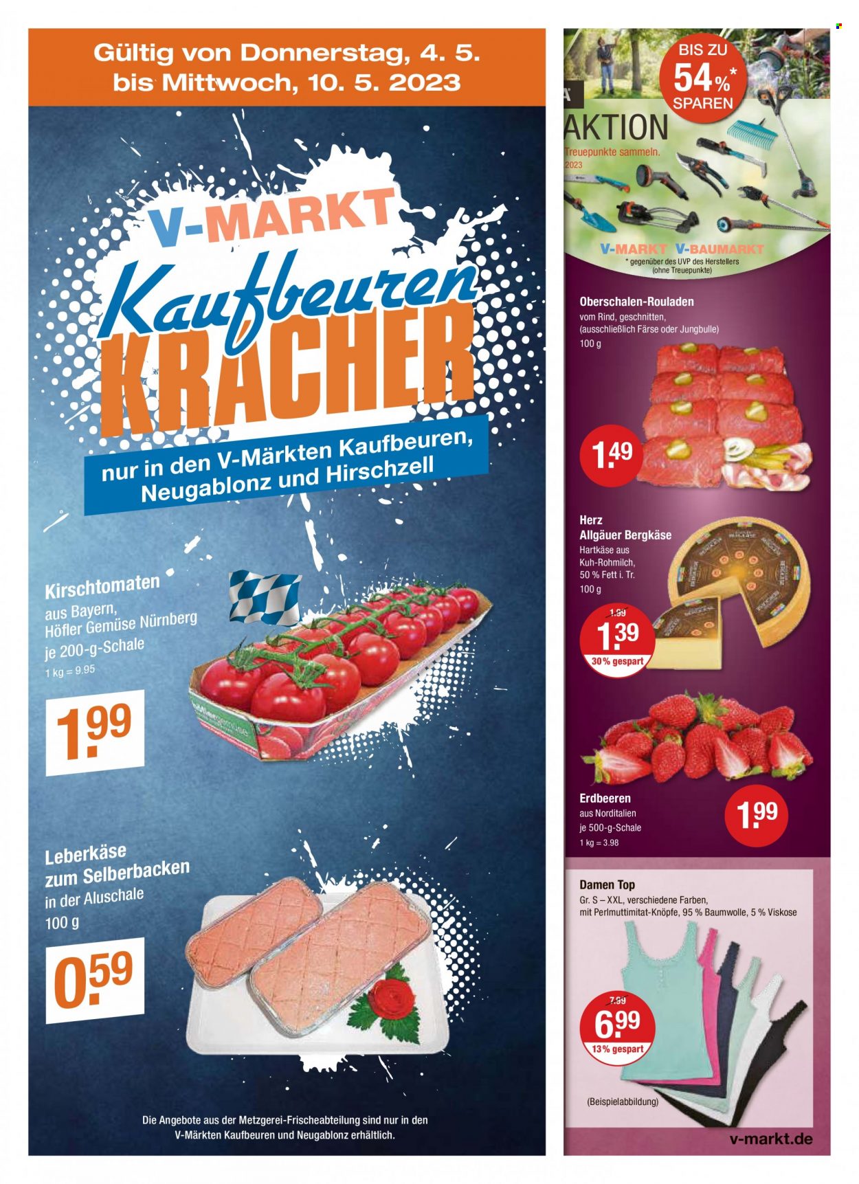 V-Markt Prospekte  - 4.05.2023 - 10.05.2023. Seite 1