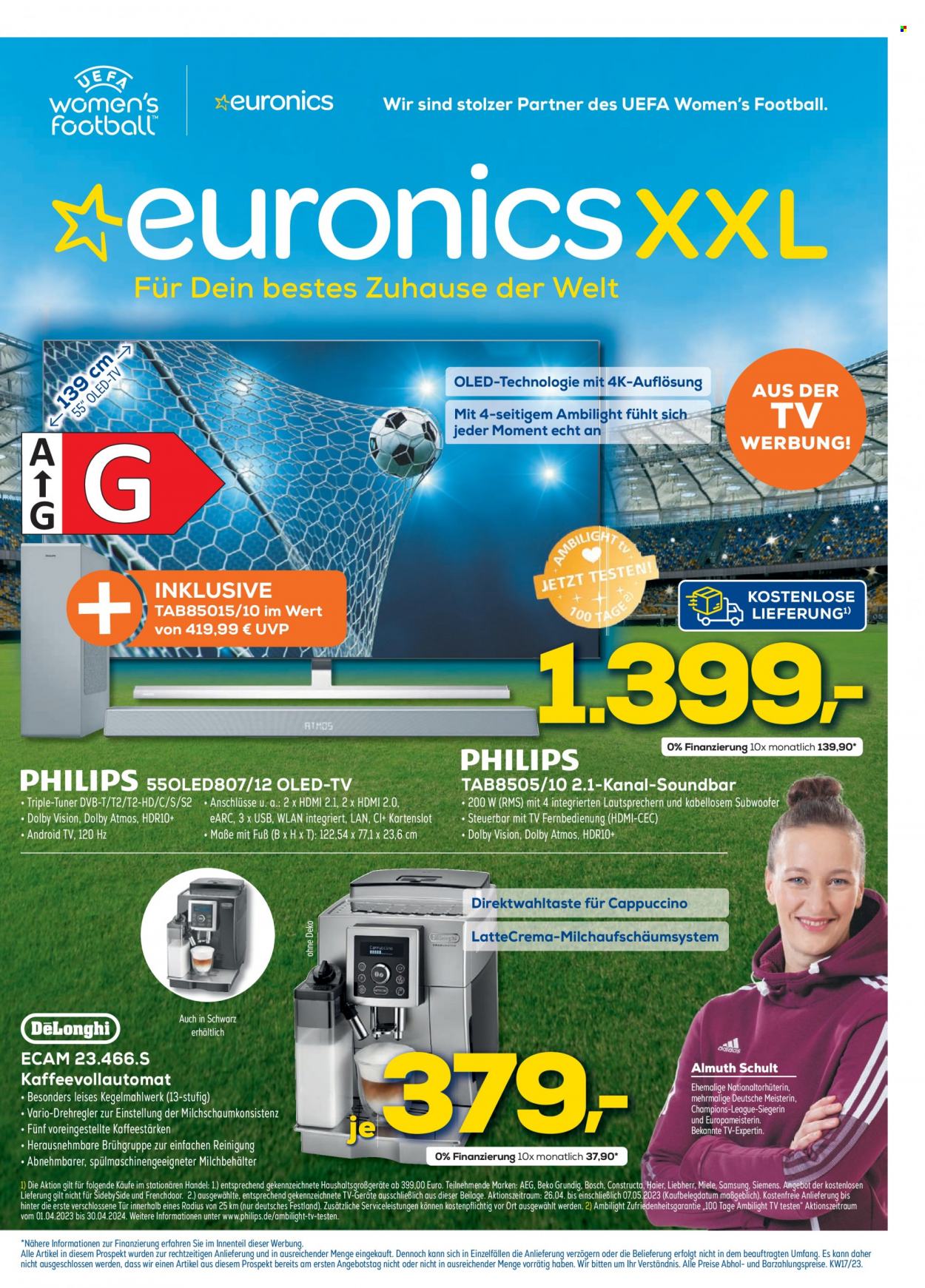 Euronics Prospekte  - 28.04.2023 - 5.05.2023. Seite 1