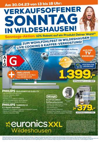 Prospekte Euronics - 28.04.2023 - 30.04.2023.