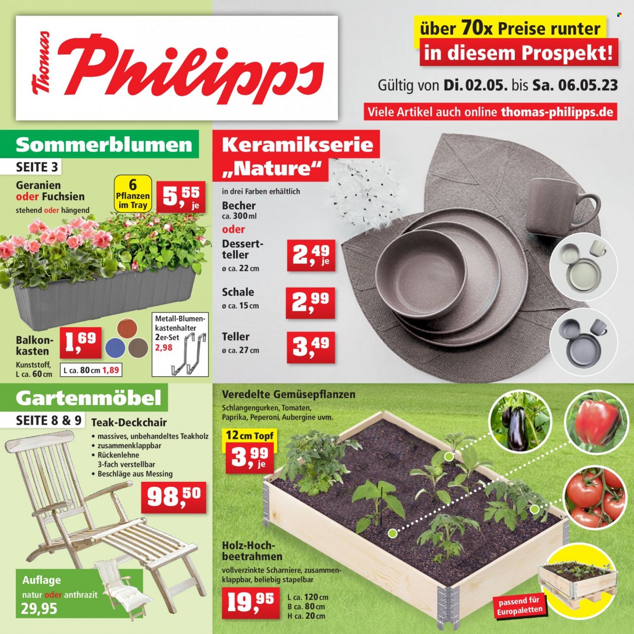 Thomas Philipps Prospekte  - 2.05.2023 - 6.05.2023. Seite 1