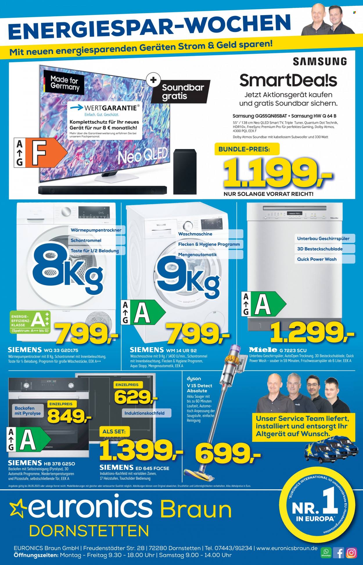 Euronics Prospekte  - 29.04.2023 - 6.05.2023. Seite 1