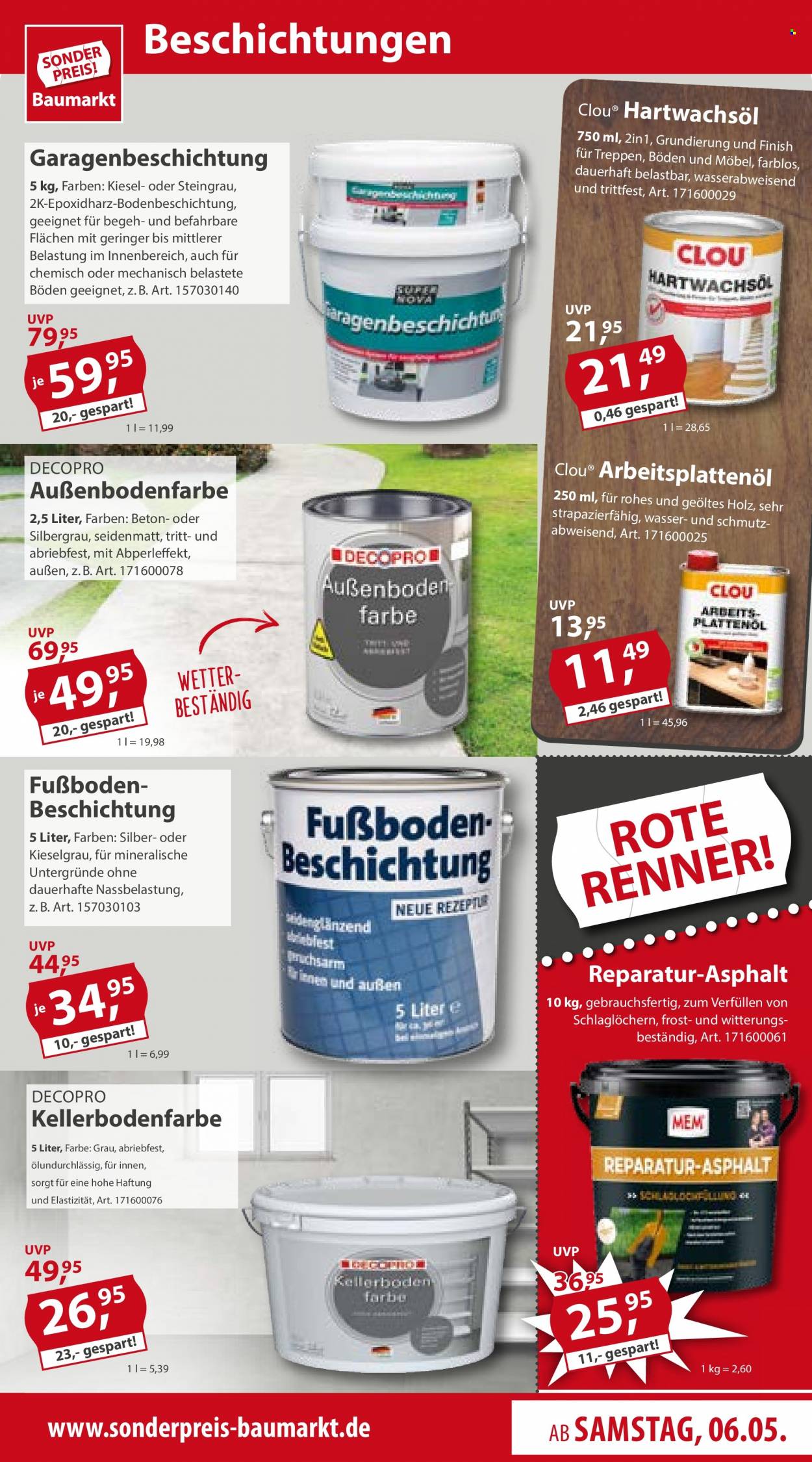 Sonderpreis-Baumarkt Prospekte  - 6.05.2023 - 12.05.2023. Seite 17