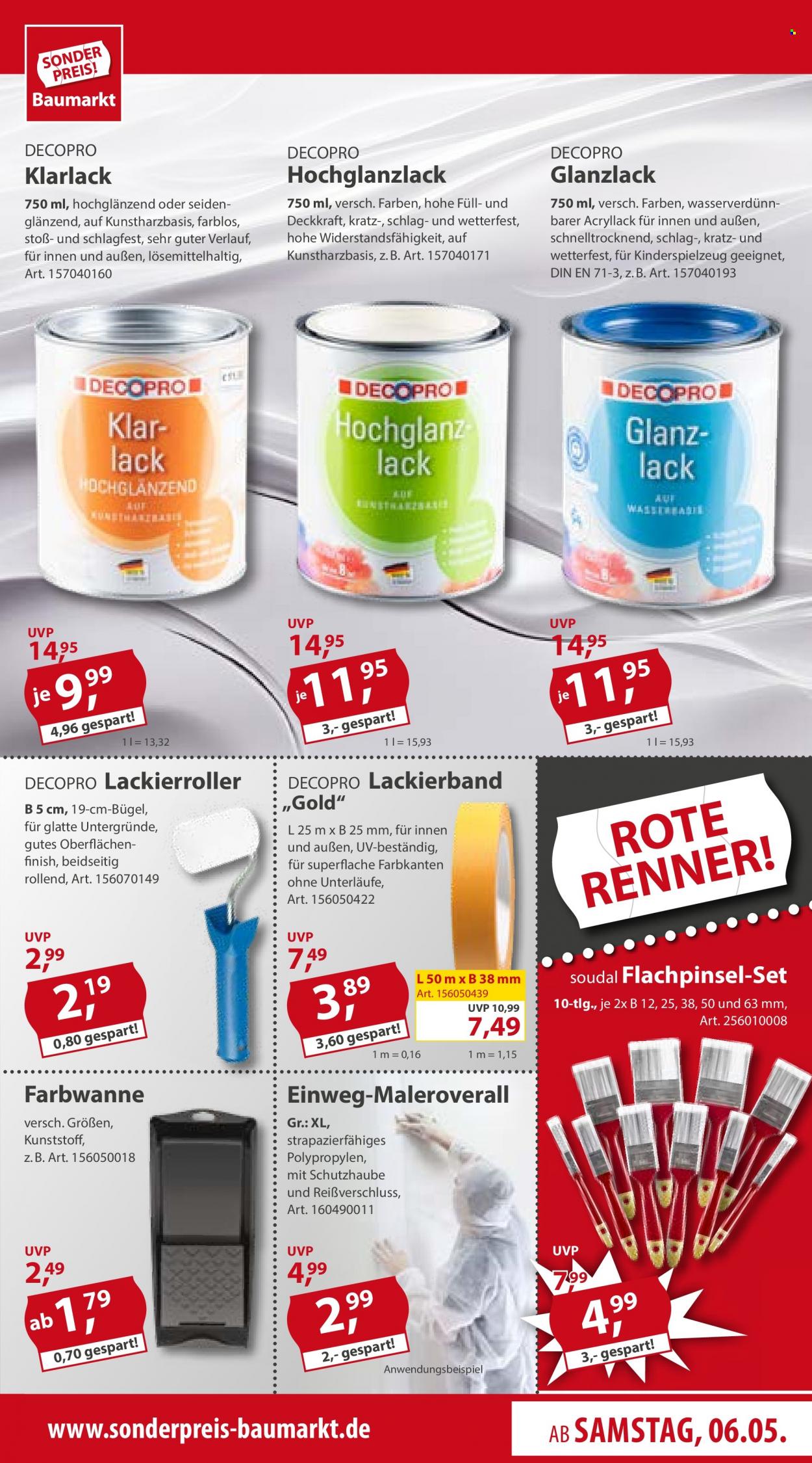 Sonderpreis-Baumarkt Prospekte  - 6.05.2023 - 12.05.2023. Seite 19