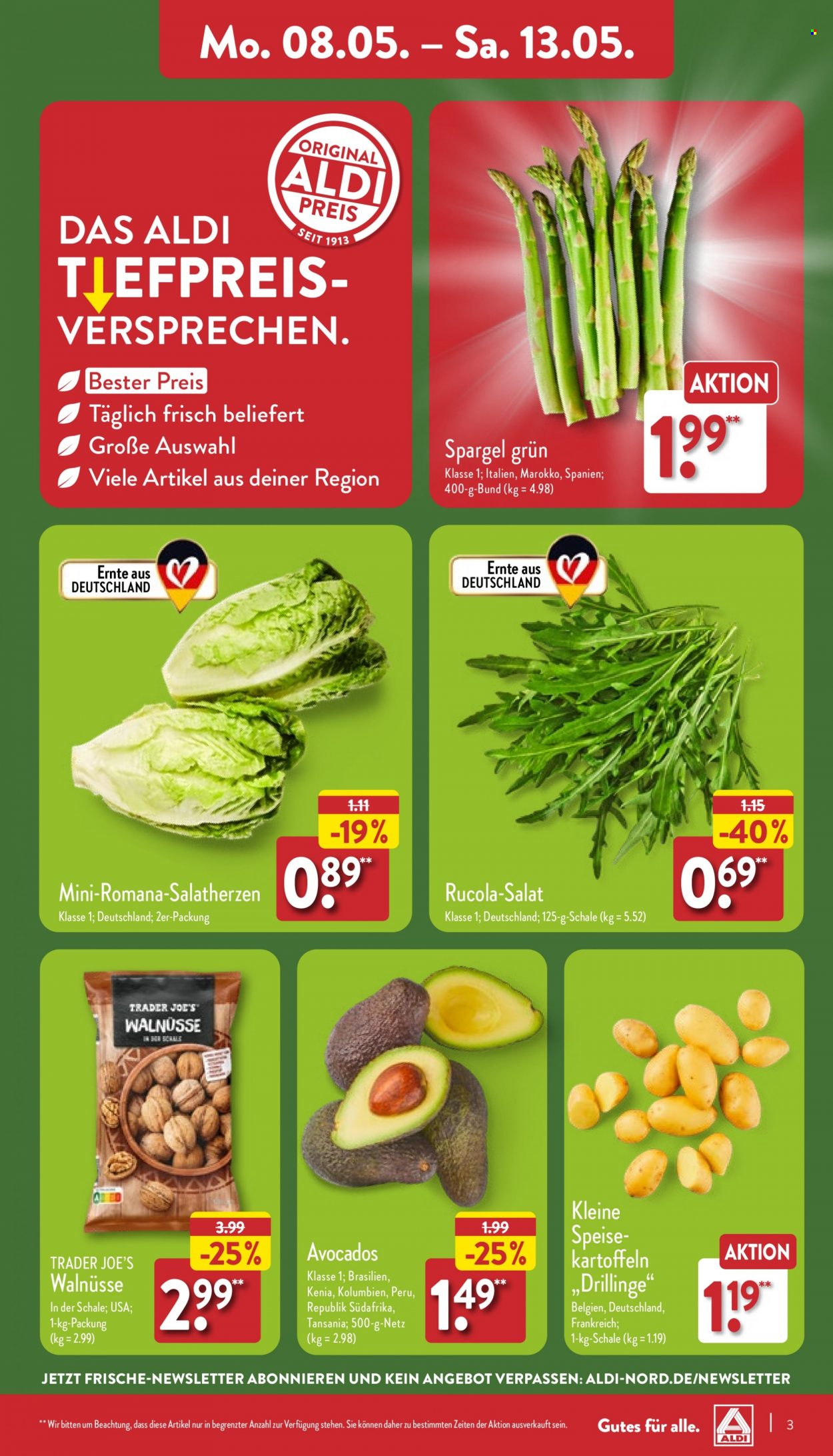 ALDI Nord Prospekte  - 8.05.2023 - 13.05.2023. Seite 3