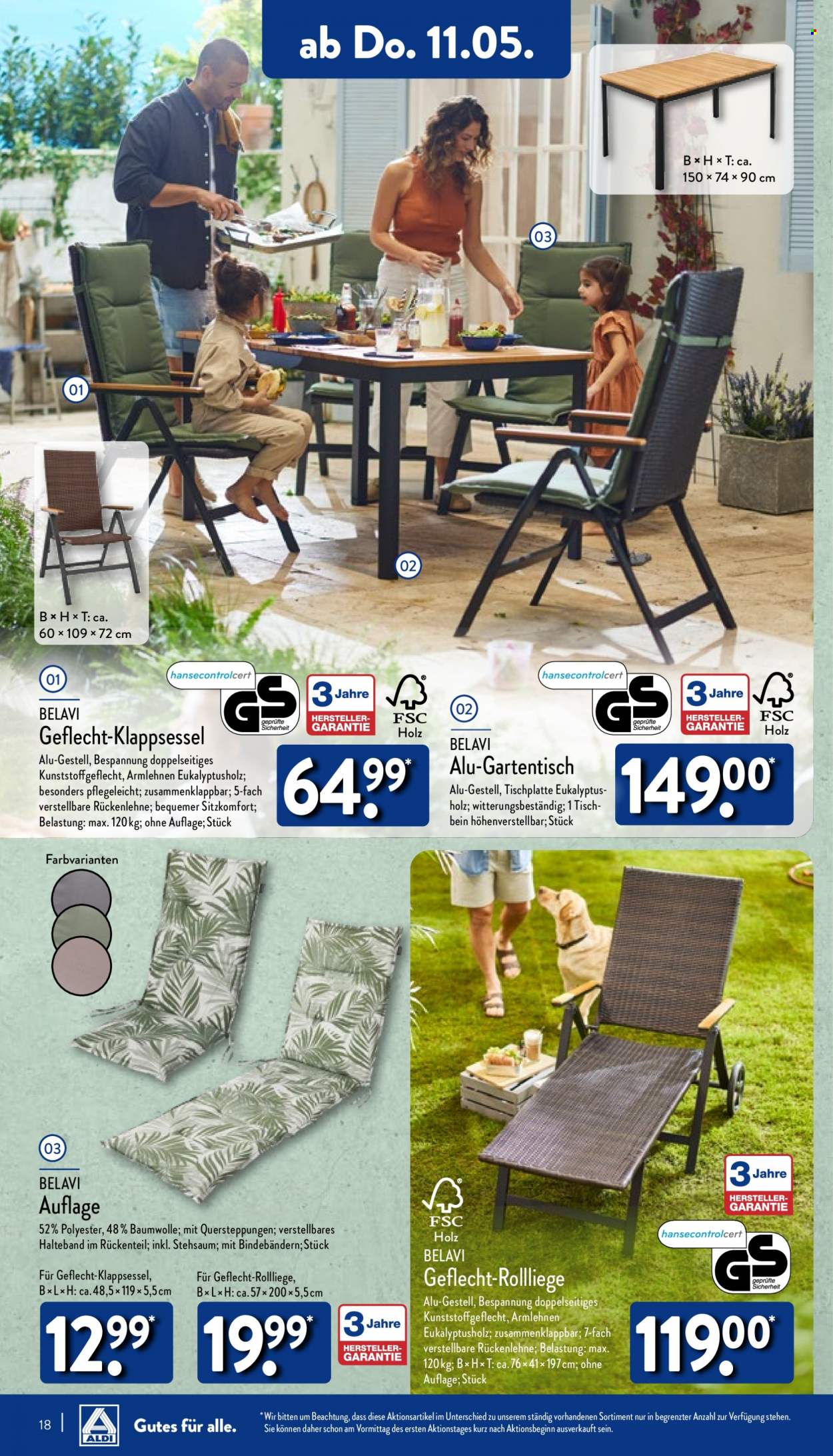 ALDI Nord Prospekte  - 8.05.2023 - 13.05.2023. Seite 18