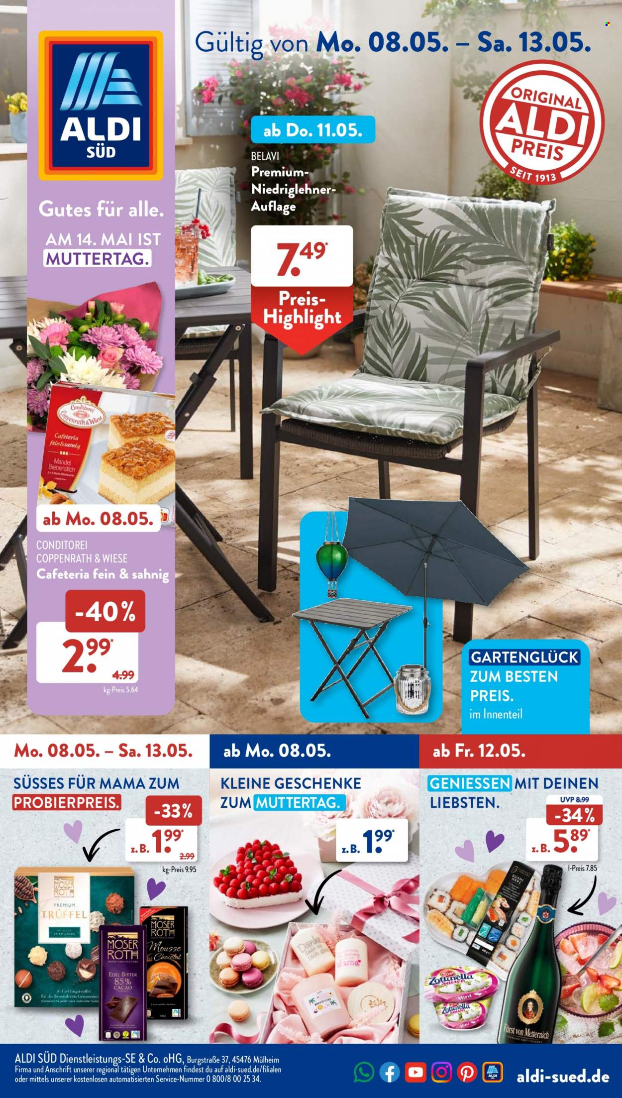 ALDI SÜD Prospekte  - 8.05.2023 - 13.05.2023. Seite 1