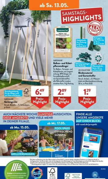thumbnail - GARDENLINE Gartengeräte Versch. Modelle, z. B. Fächerbesen, je Stück