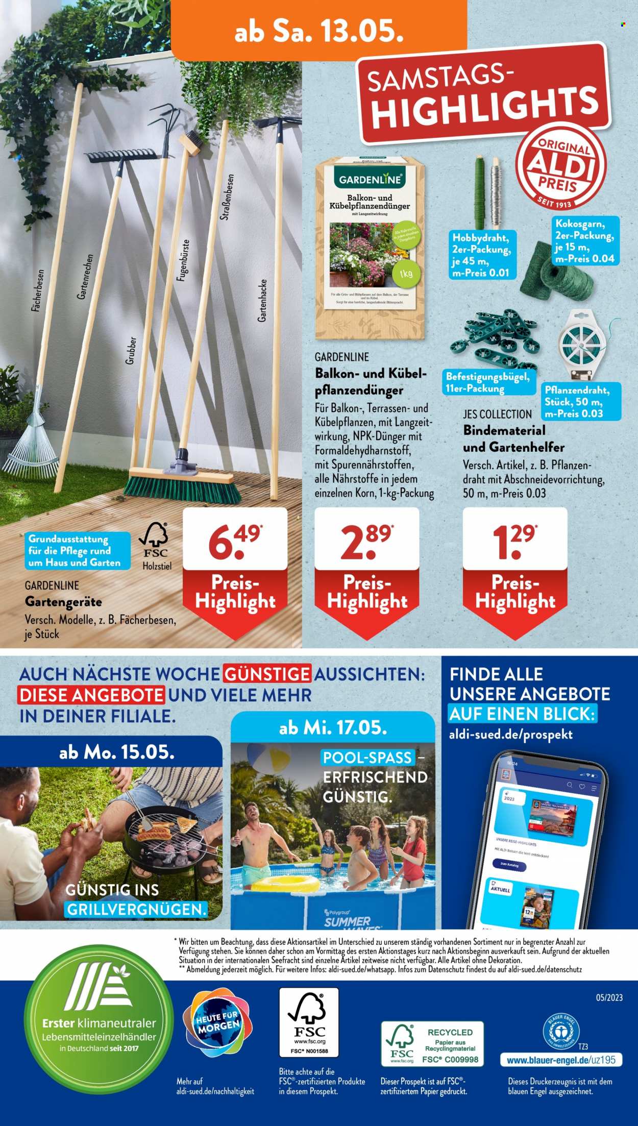 ALDI SÜD Prospekte  - 8.05.2023 - 13.05.2023. Seite 40