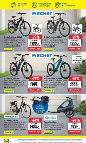 thumbnail - CRIVIT Fahrradhelm mit Rearlight Art.-Nr. 100350643