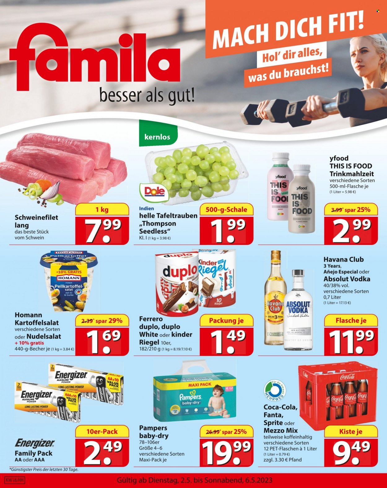 famila Prospekte  - 2.05.2023 - 6.05.2023. Seite 1