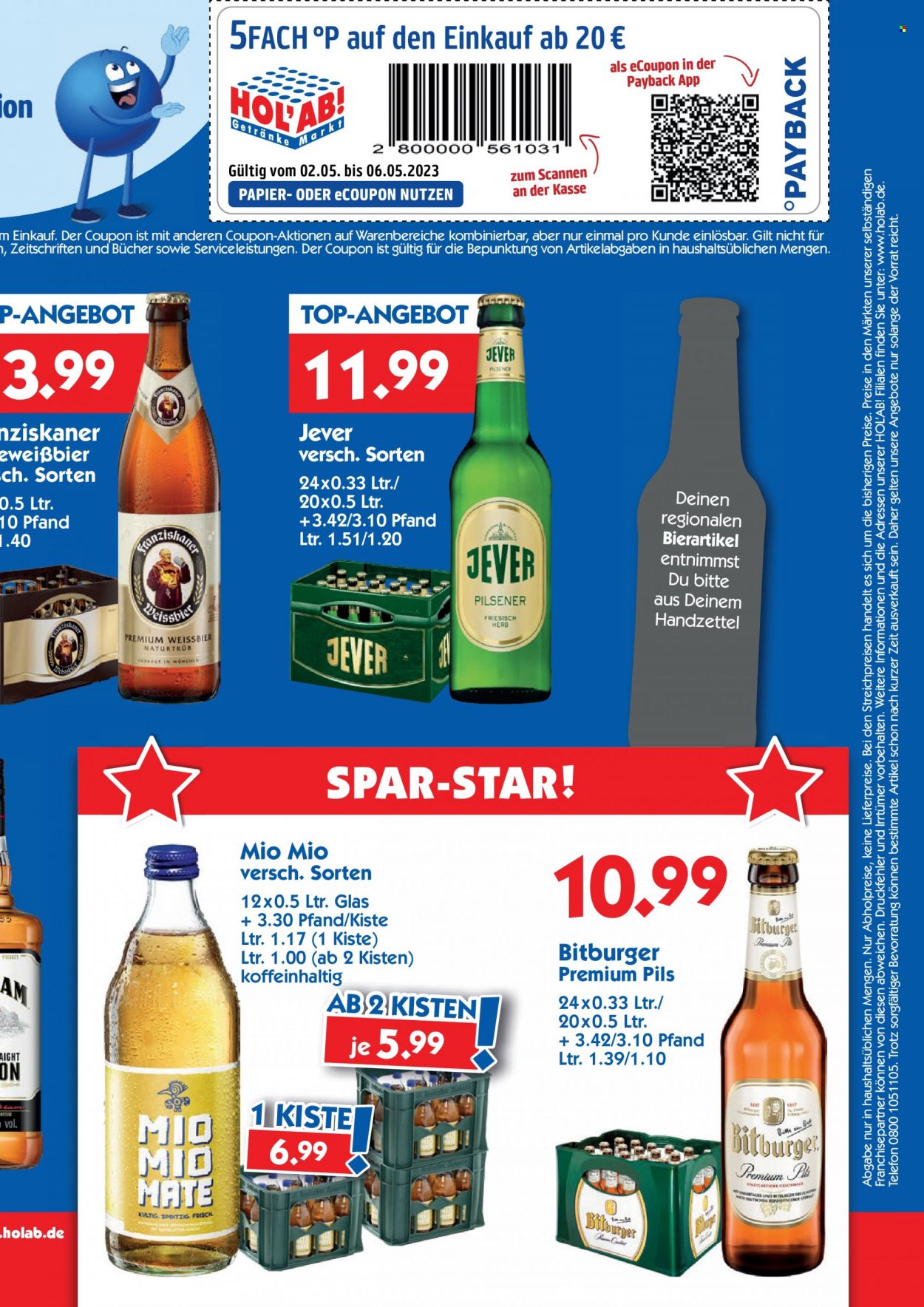 Hol'ab! Getränkemarkt Prospekte  - 2.05.2023 - 6.05.2023. Seite 3