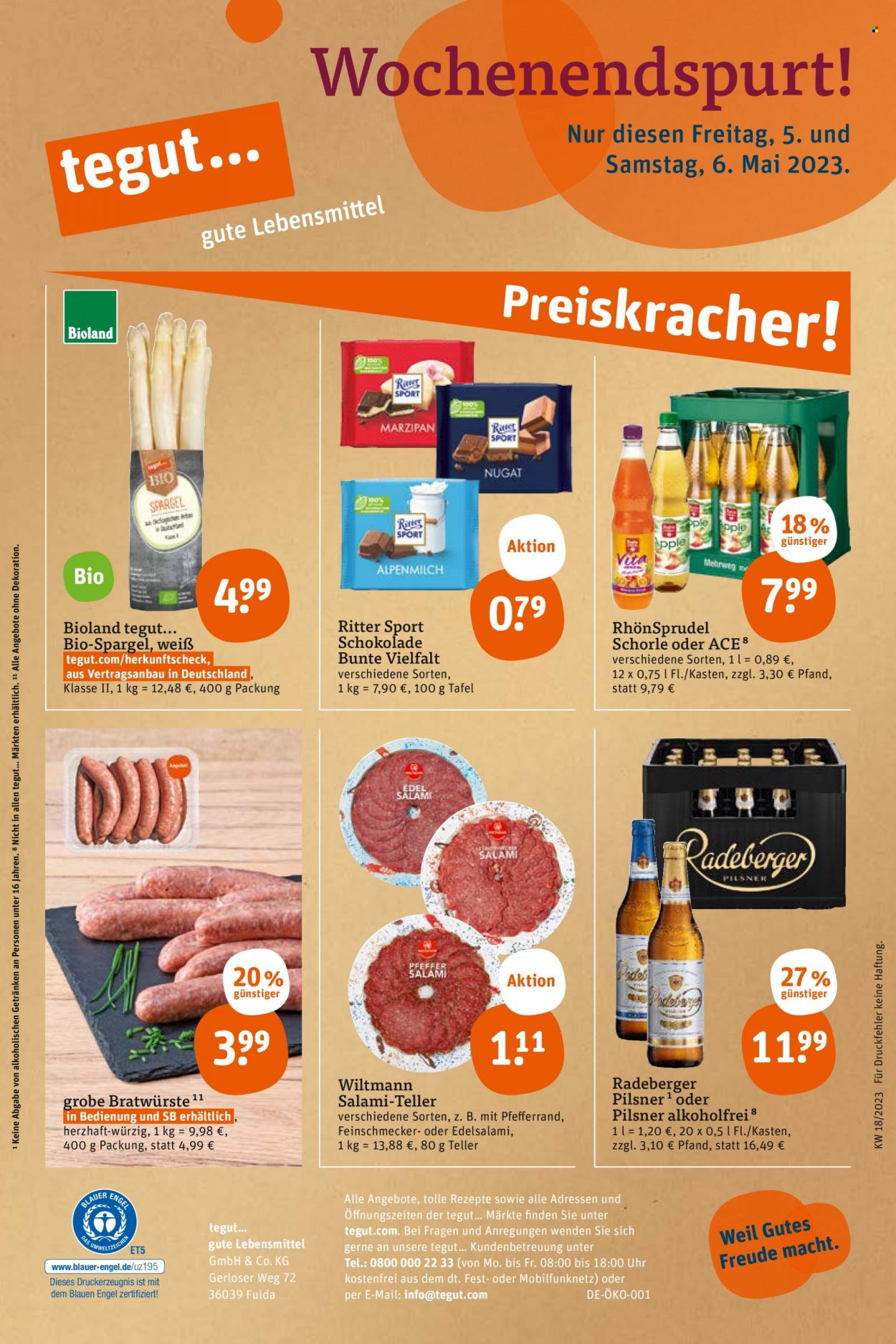 tegut... Prospekte  - 2.05.2023 - 6.05.2023. Seite 26