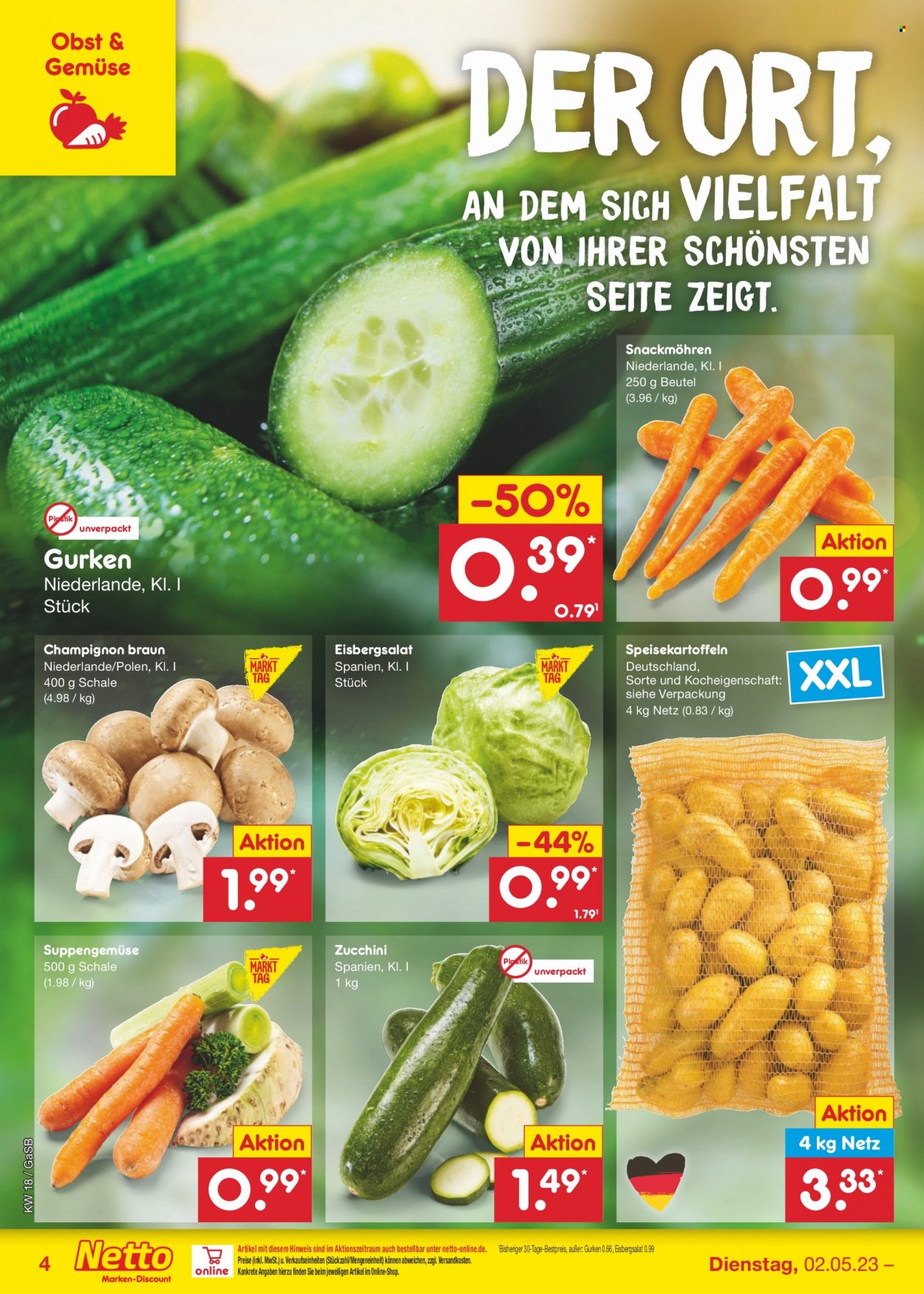 Netto Marken-Discount Prospekte  - 2.05.2023 - 6.05.2023. Seite 4