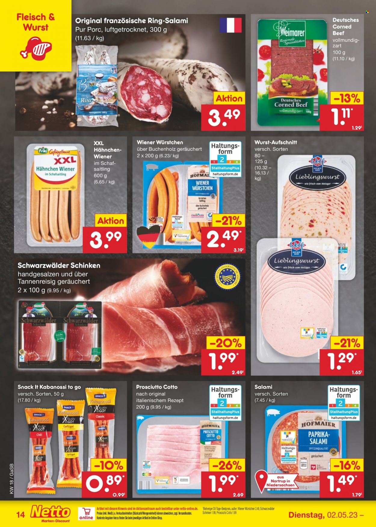 Netto Marken-Discount Prospekte  - 2.05.2023 - 6.05.2023. Seite 14