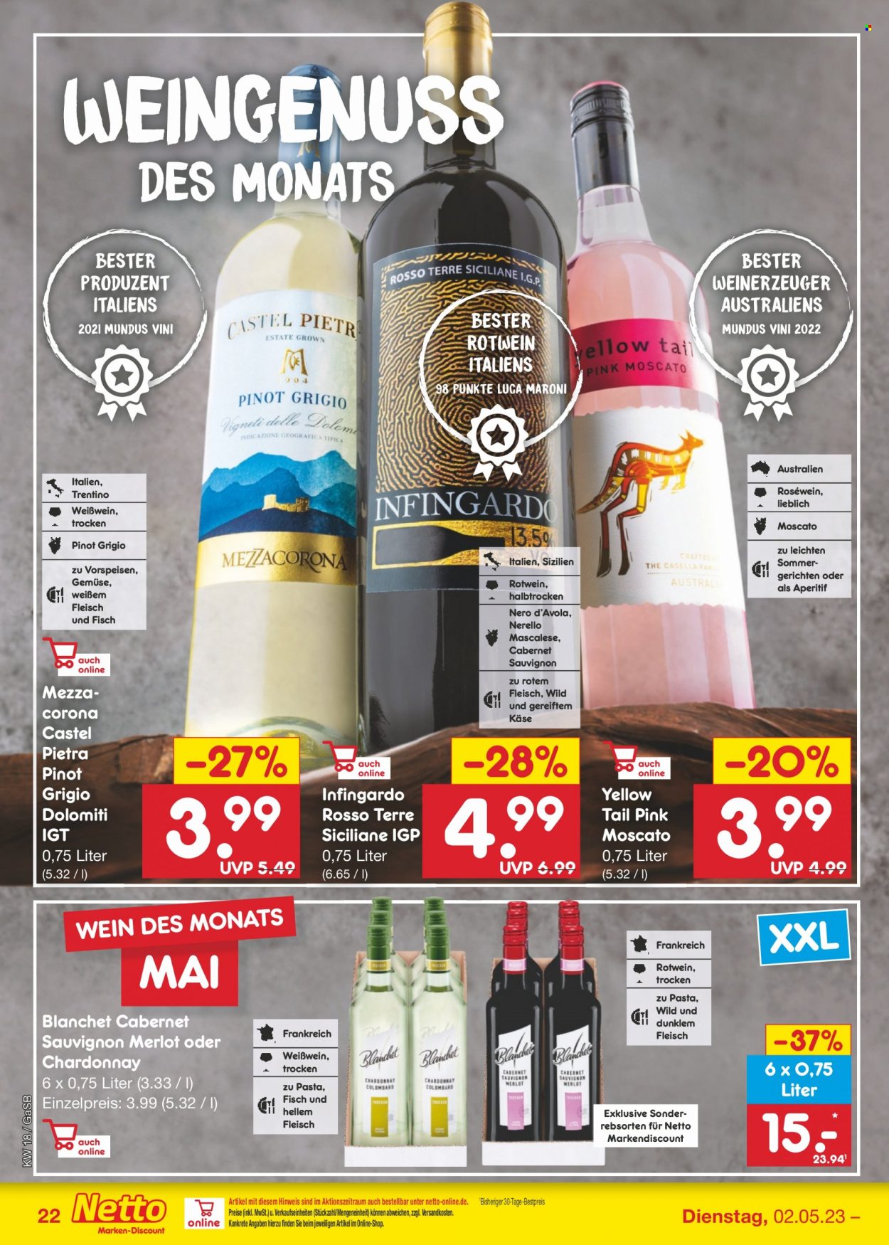Netto Marken-Discount Prospekte  - 2.05.2023 - 6.05.2023. Seite 22