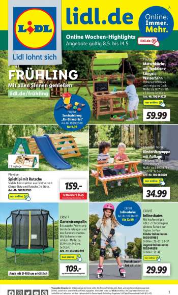 Prospekte Lidl - 8.05.2023 - 14.05.2023.