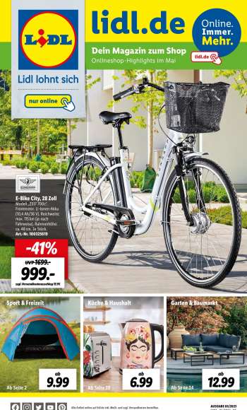 Prospekte Lidl - 1.05.2023 - 31.05.2023.