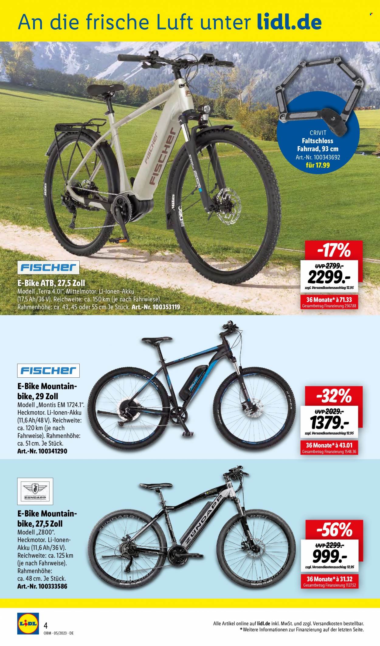 Lidl Prospekte  - 1.05.2023 - 31.05.2023. Seite 4