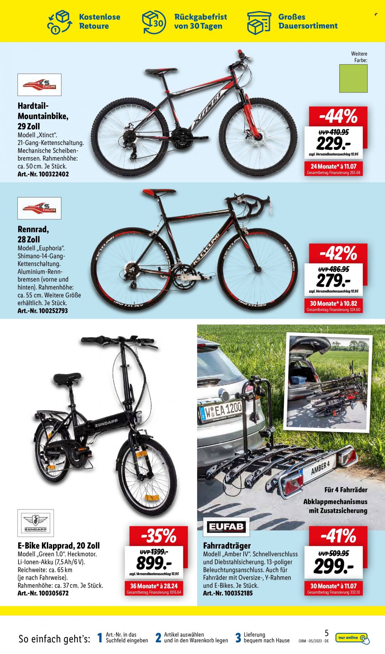 Lidl Prospekte  - 1.05.2023 - 31.05.2023. Seite 5