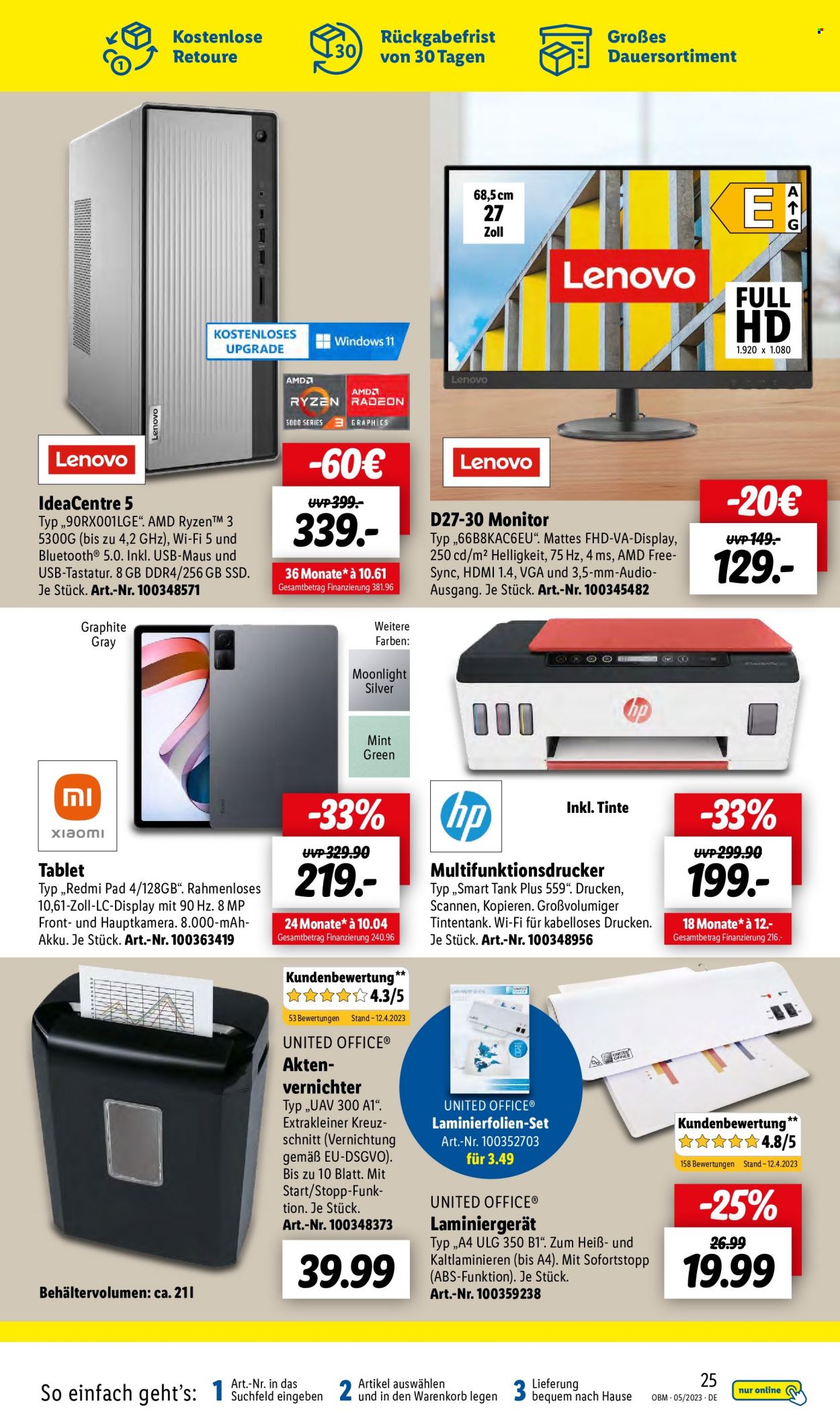 Lidl Prospekte  - 1.05.2023 - 31.05.2023. Seite 25