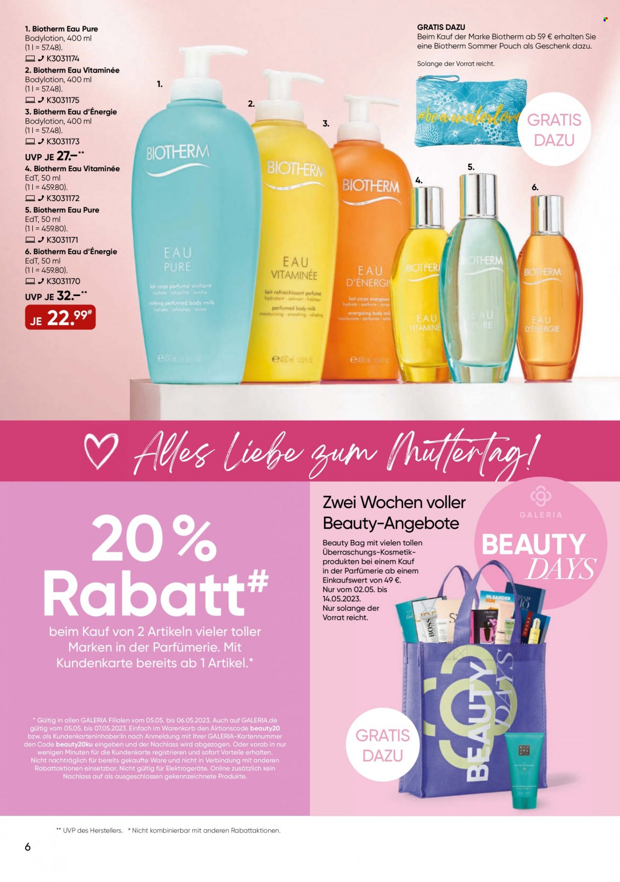 GALERIA Karstadt Kaufhof Prospekte  - 2.05.2023 - 8.05.2023. Seite 6