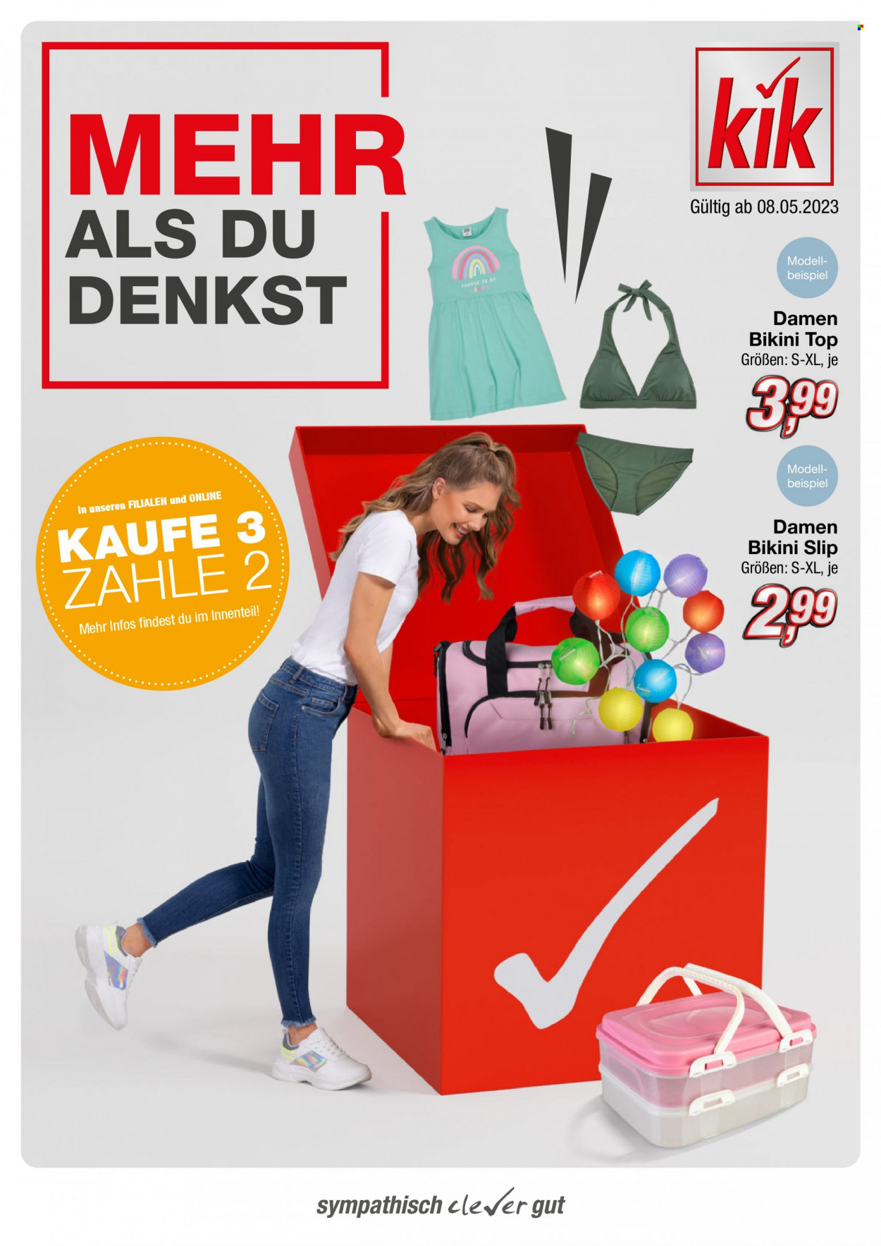 Kik Prospekte  - 5.05.2023 - 4.06.2023. Seite 1