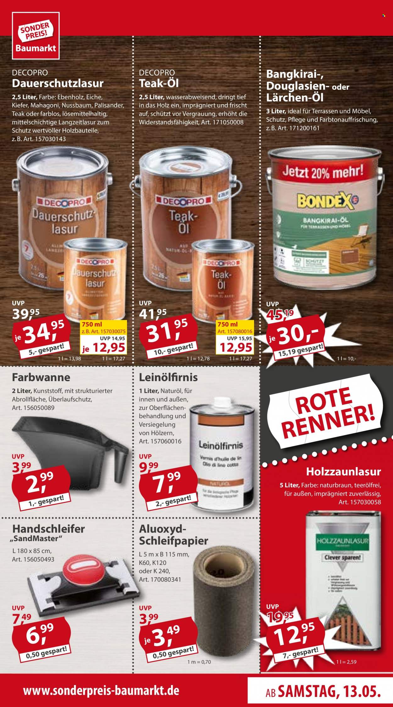 Sonderpreis-Baumarkt Prospekte  - 13.05.2023 - 19.05.2023. Seite 17