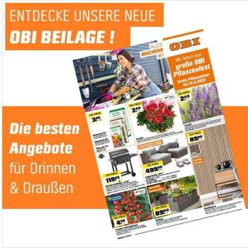 Prospekte OBI - 6.05.2023 - 13.05.2023.
