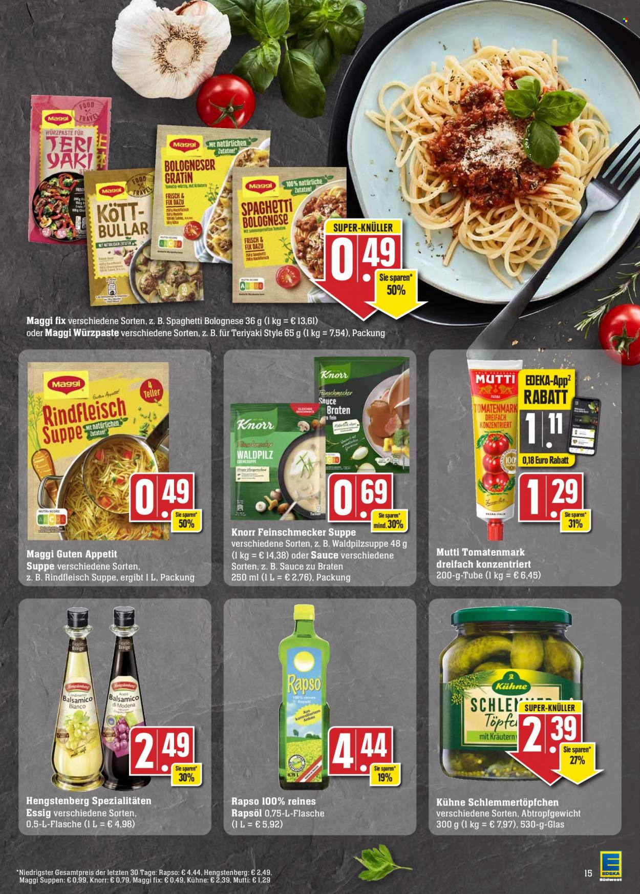 Edeka Prospekte  - 8.05.2023 - 13.05.2023. Seite 15