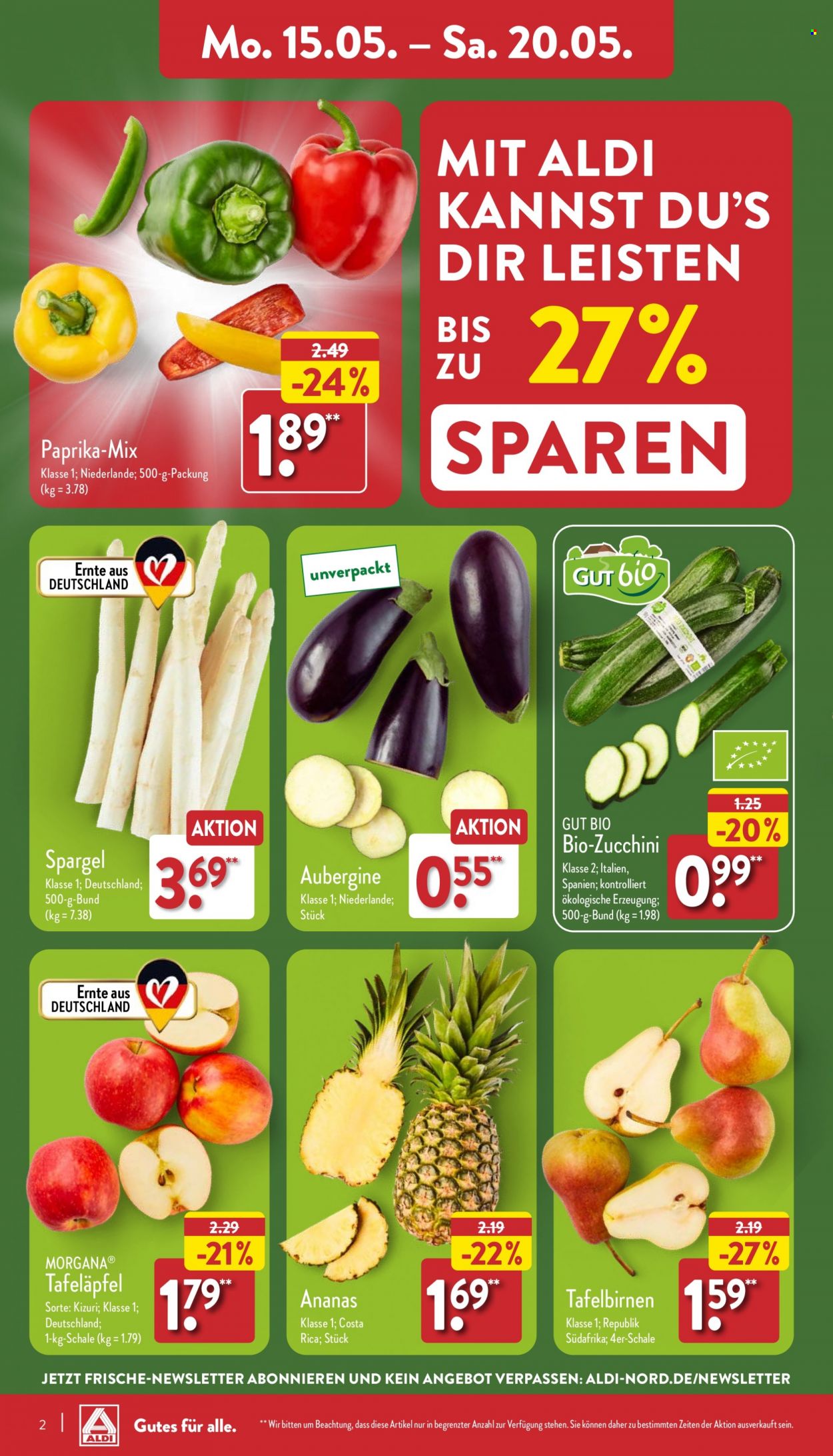 ALDI Nord Prospekte  - 15.05.2023 - 20.05.2023. Seite 2