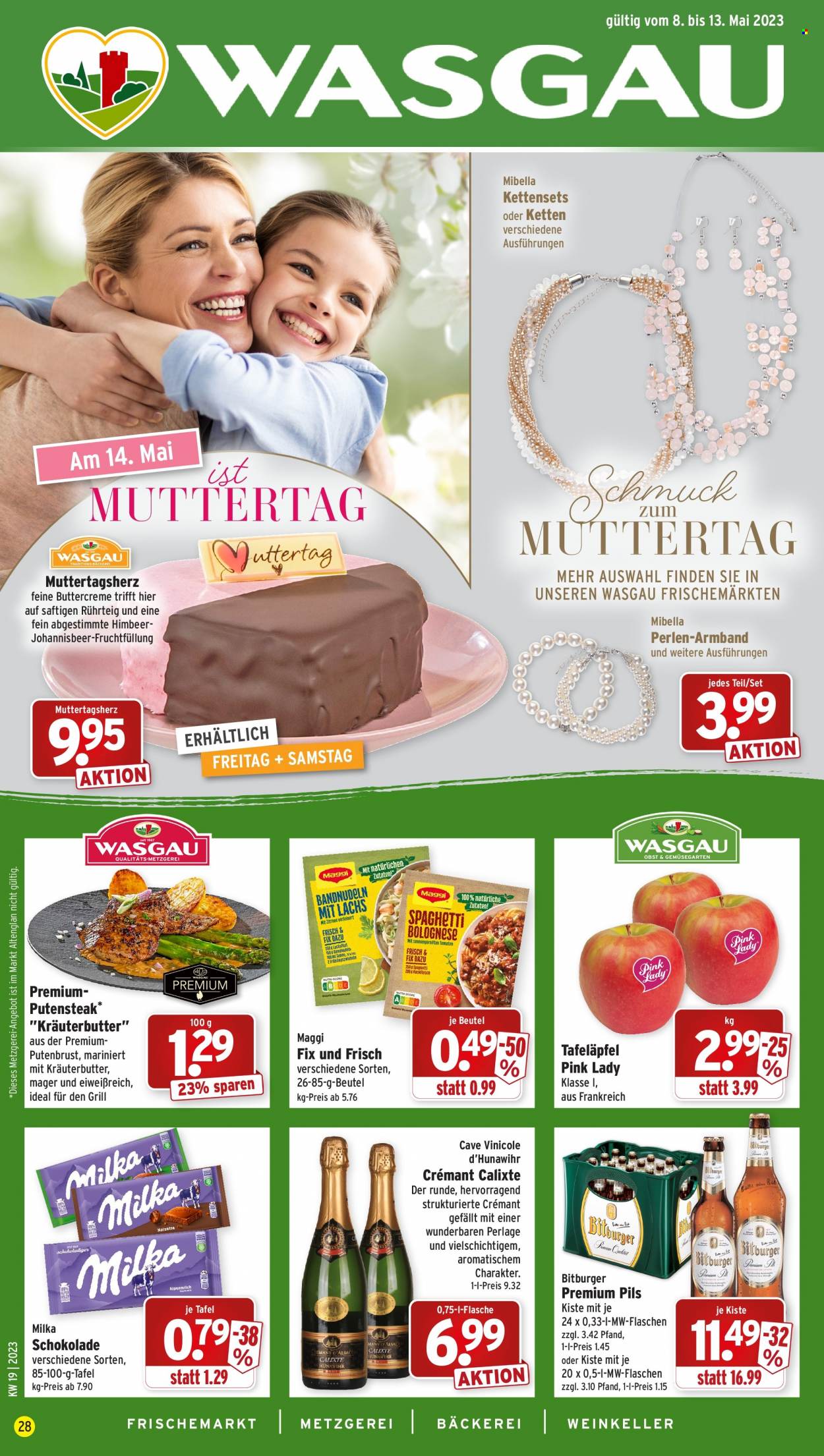 Wasgau Prospekte  - 8.05.2023 - 13.05.2023. Seite 1