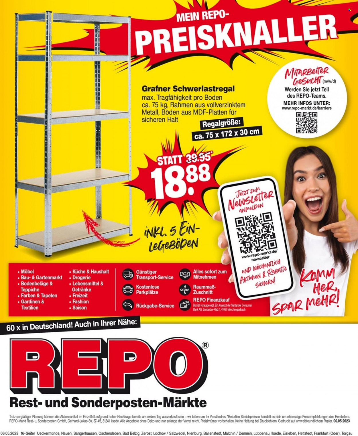 Repo Prospekte  - 8.05.2023 - 13.05.2023. Seite 16