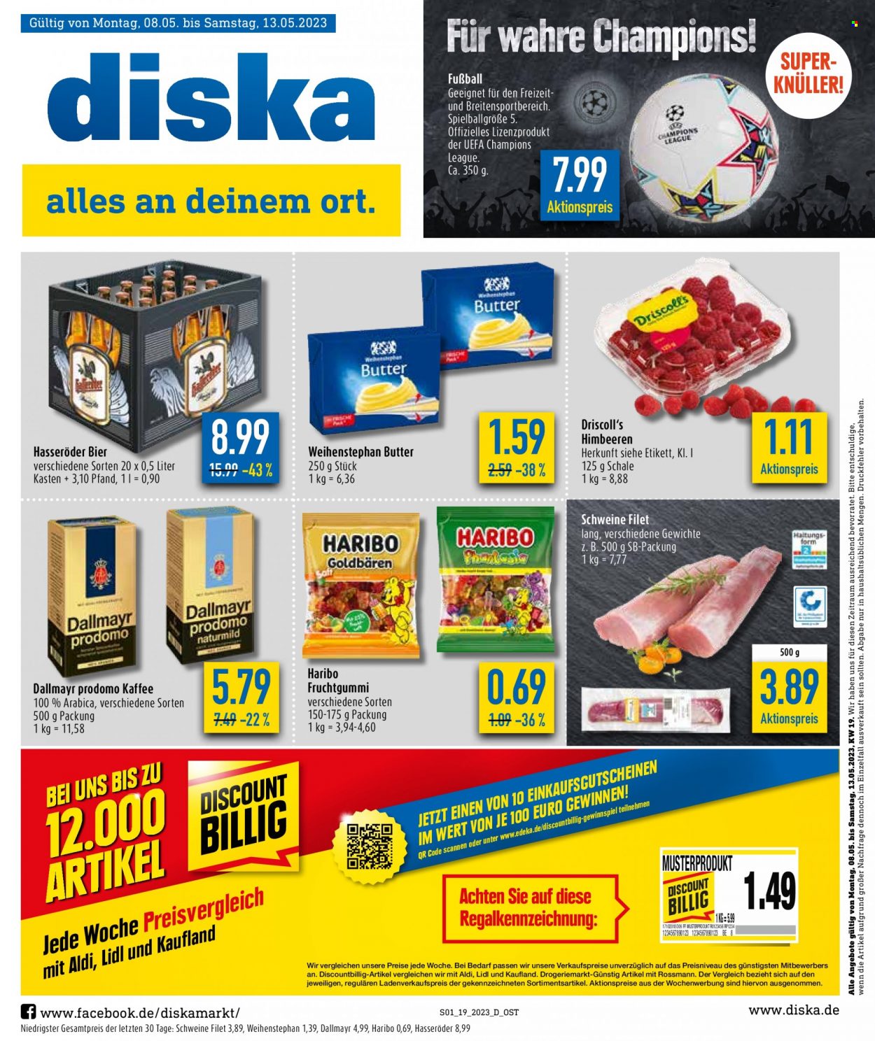 Diska Prospekte  - 8.05.2023 - 13.05.2023. Seite 1