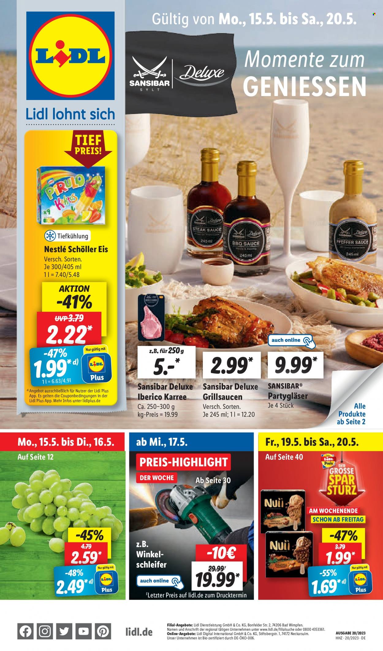Lidl Prospekte  - 15.05.2023 - 20.05.2023. Seite 1
