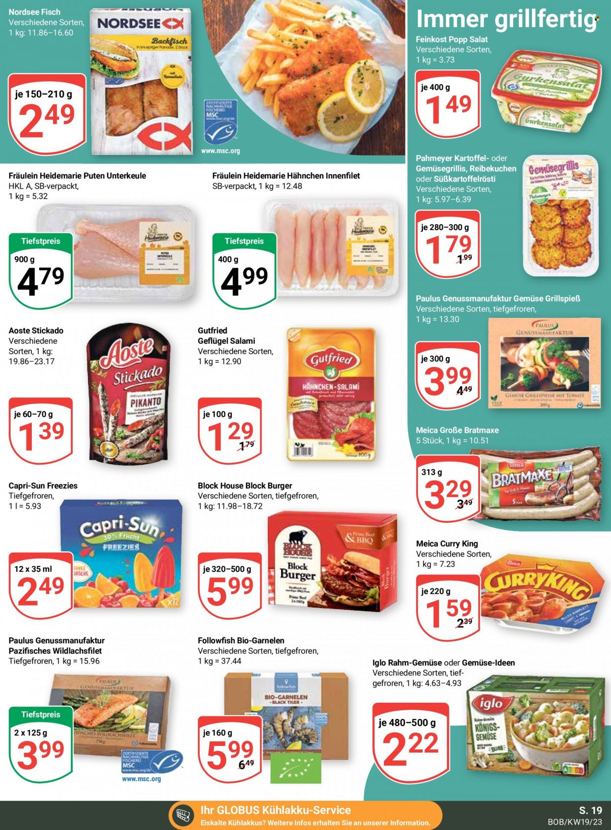 Globus Prospekte  - 8.05.2023 - 13.05.2023. Seite 19
