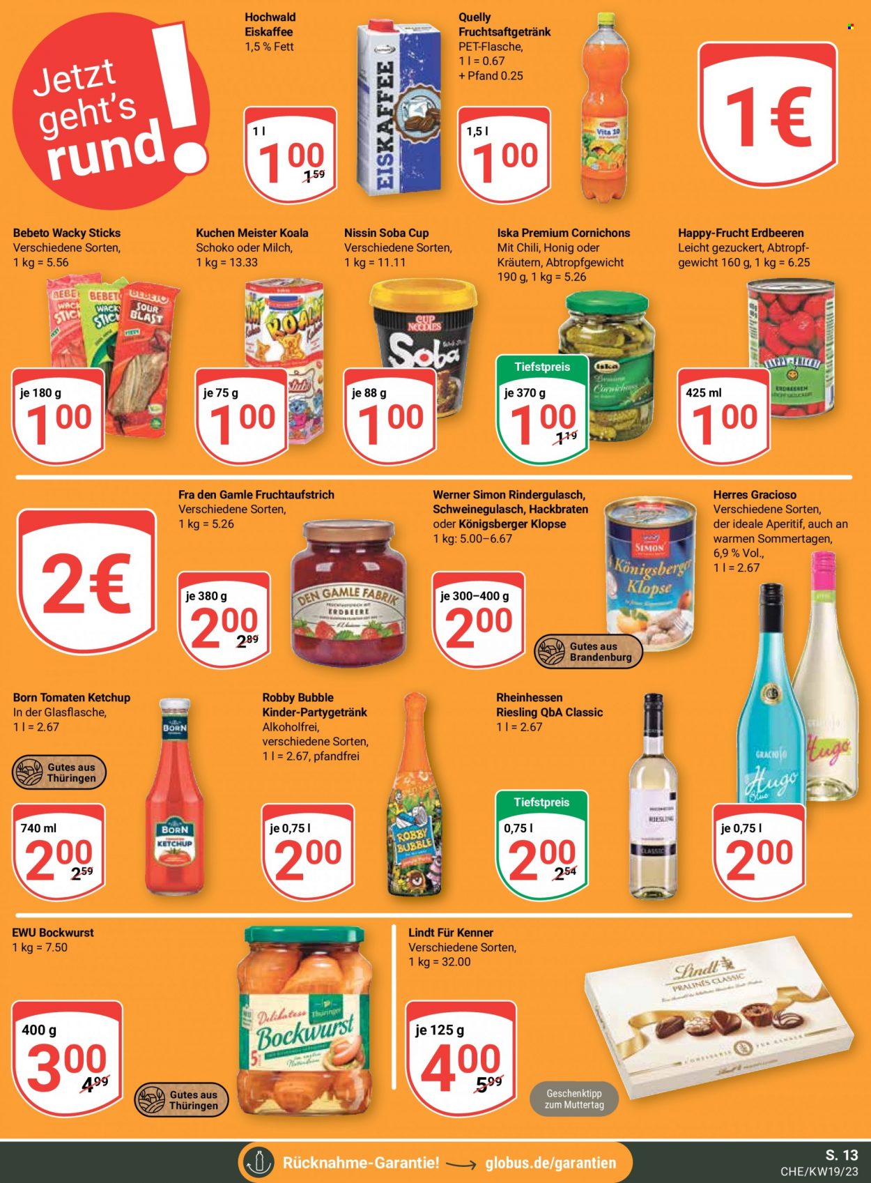 Globus Prospekte  - 8.05.2023 - 13.05.2023. Seite 16