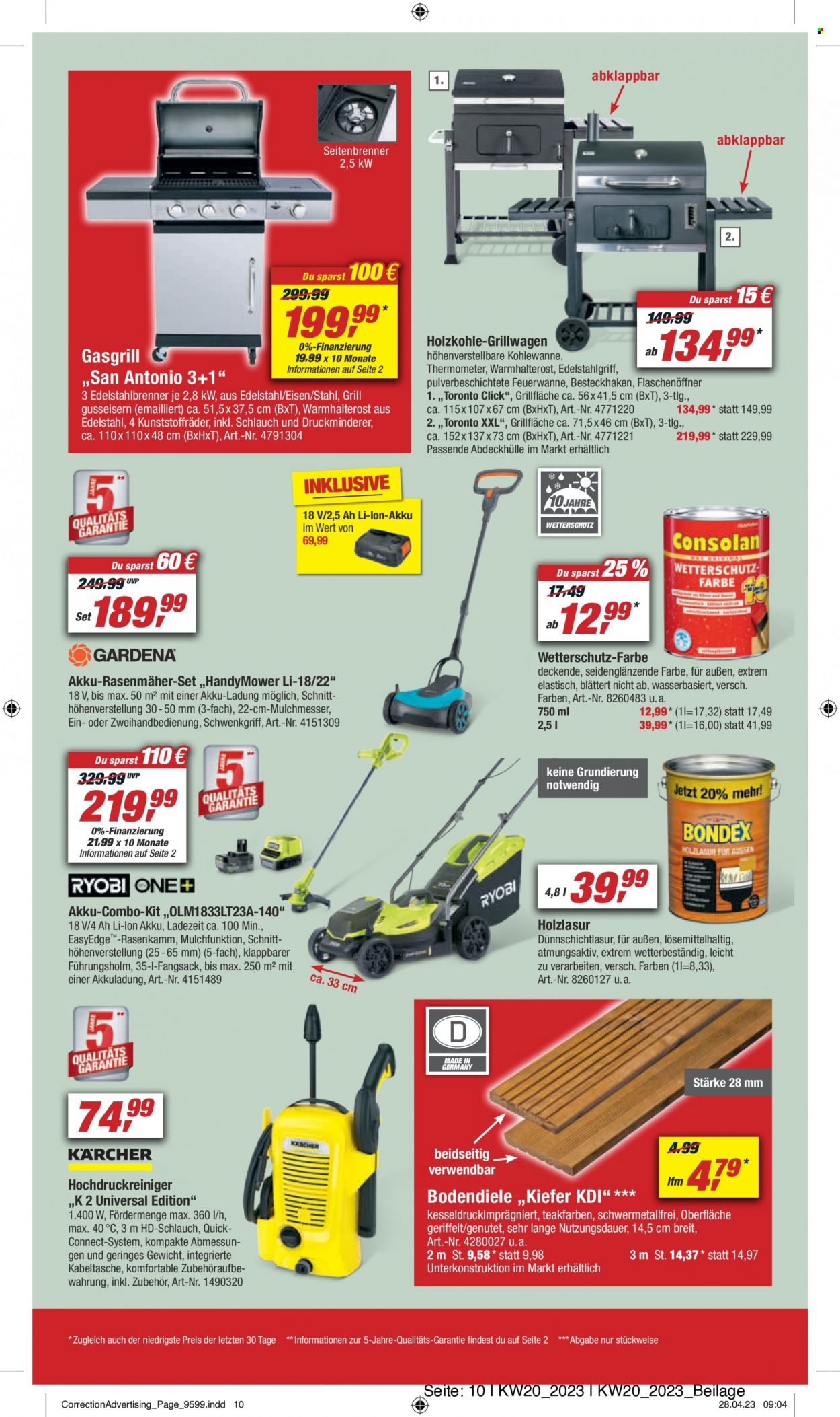 toom Baumarkt Prospekte  - 13.05.2023 - 19.05.2023. Seite 10