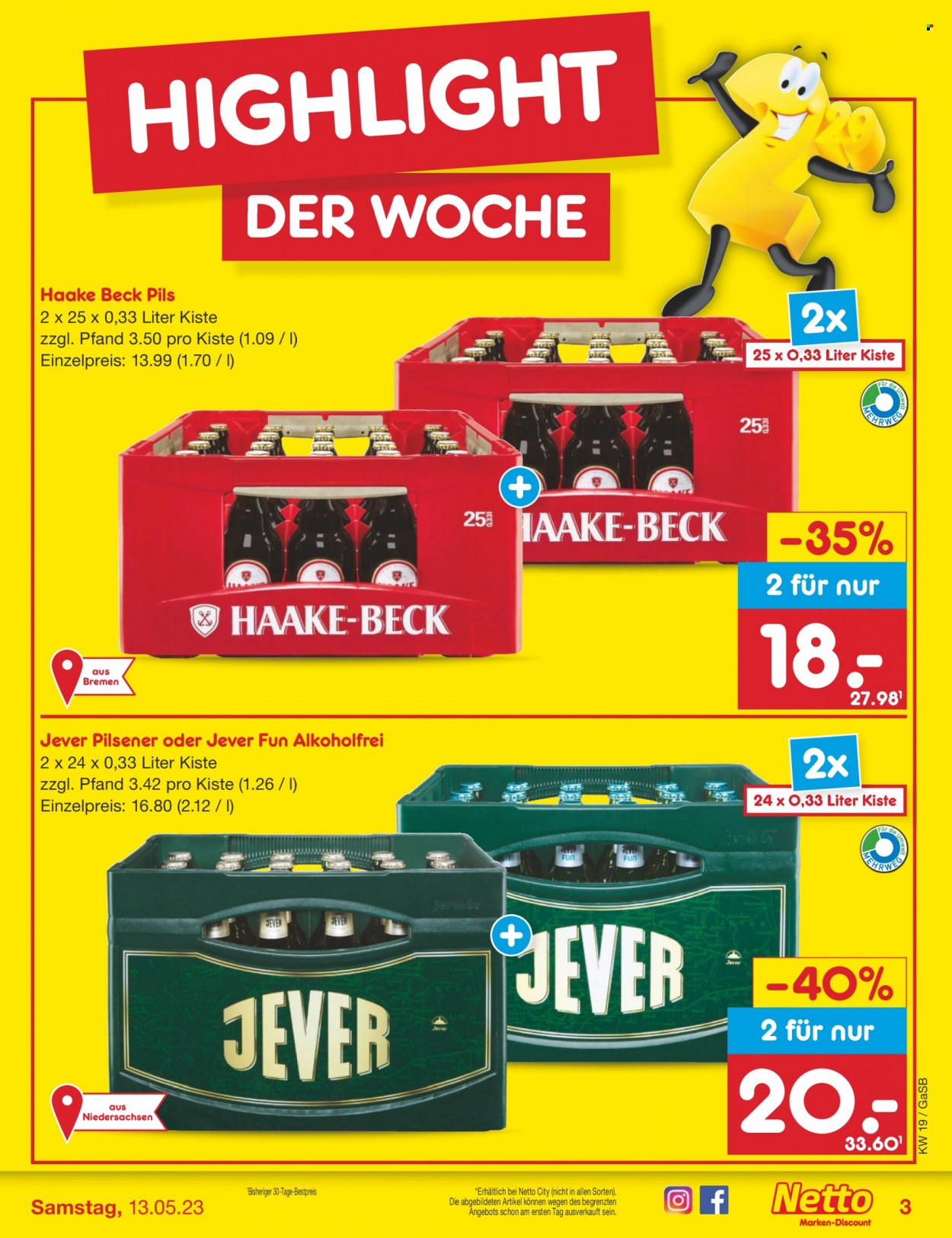 Netto Marken-Discount Prospekte  - 8.05.2023 - 13.05.2023. Seite 3