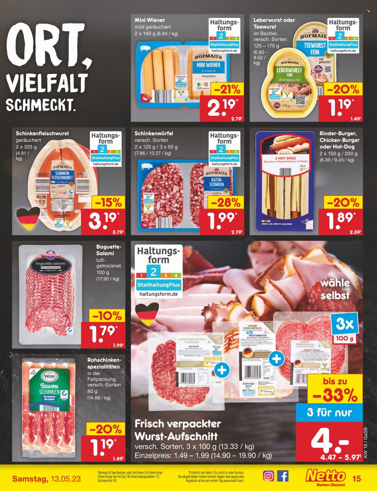 Netto Marken-Discount Prospekte  - 8.05.2023 - 13.05.2023. Seite 15