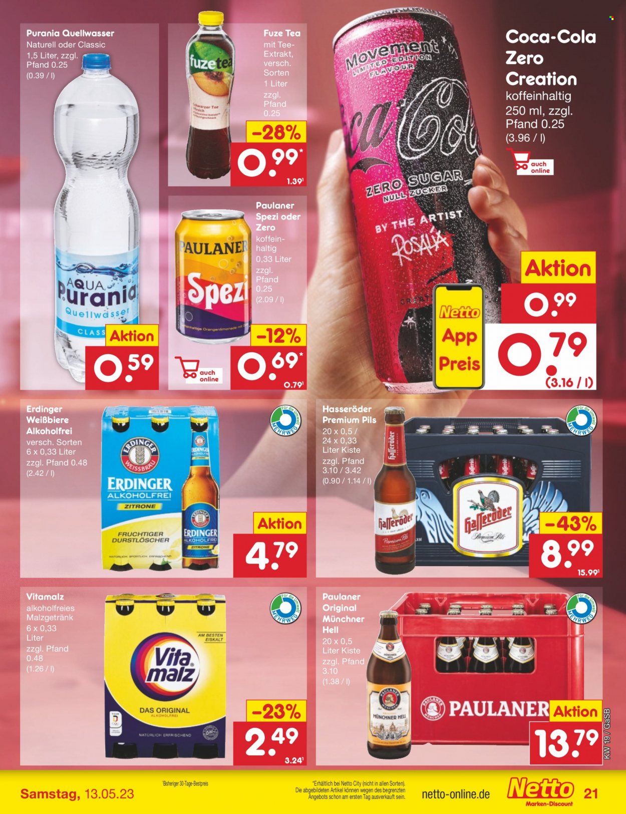 Netto Marken-Discount Prospekte  - 8.05.2023 - 13.05.2023. Seite 21