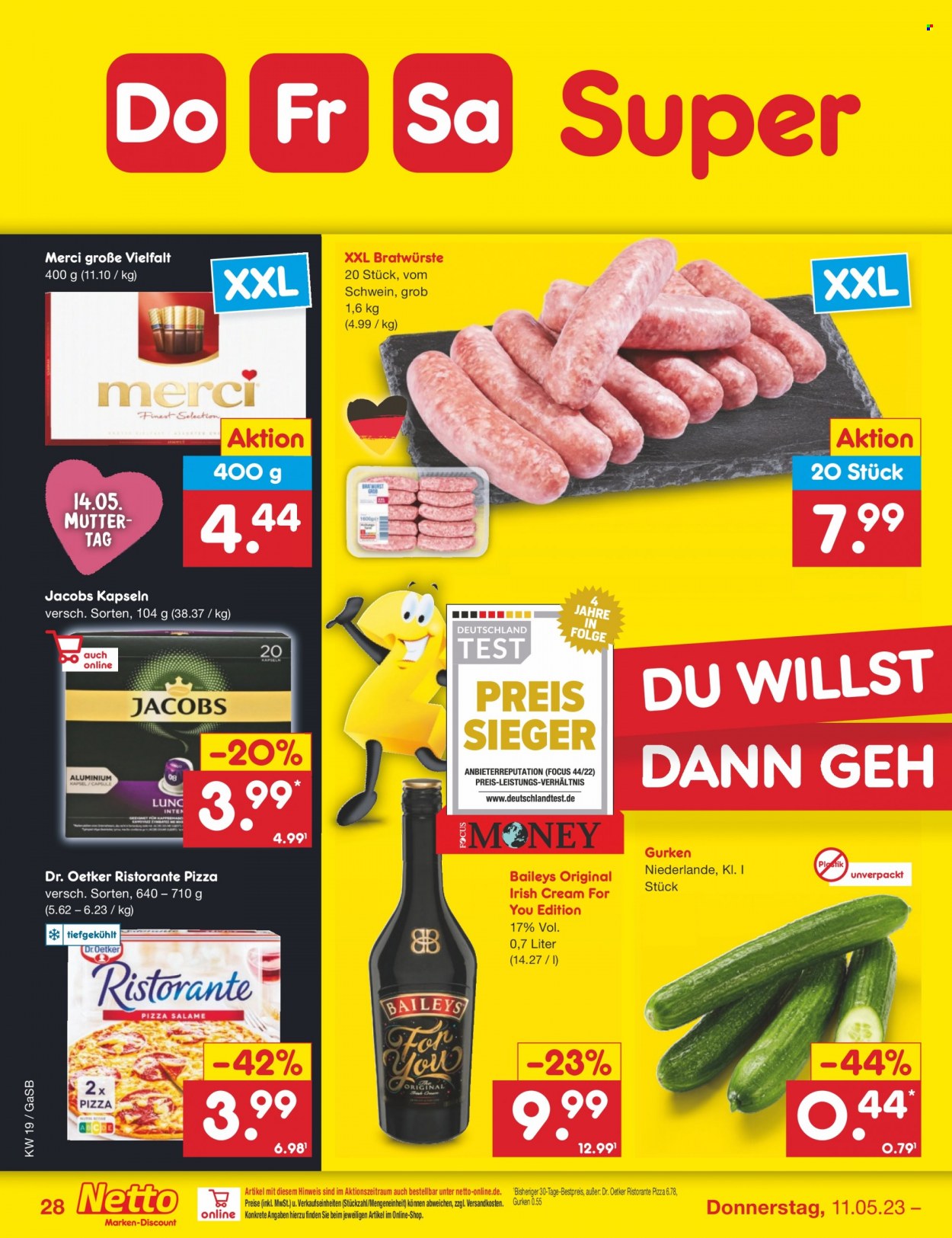 Netto Marken-Discount Prospekte  - 8.05.2023 - 13.05.2023. Seite 28